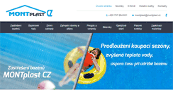 Desktop Screenshot of montplast.cz